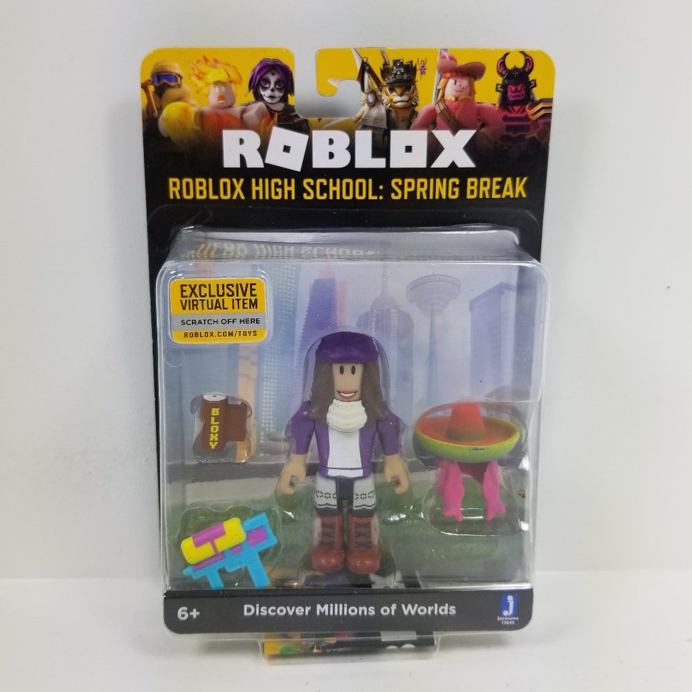 Roblox Celebrity Collection - Roblox High School: Spring Break Figure Pack